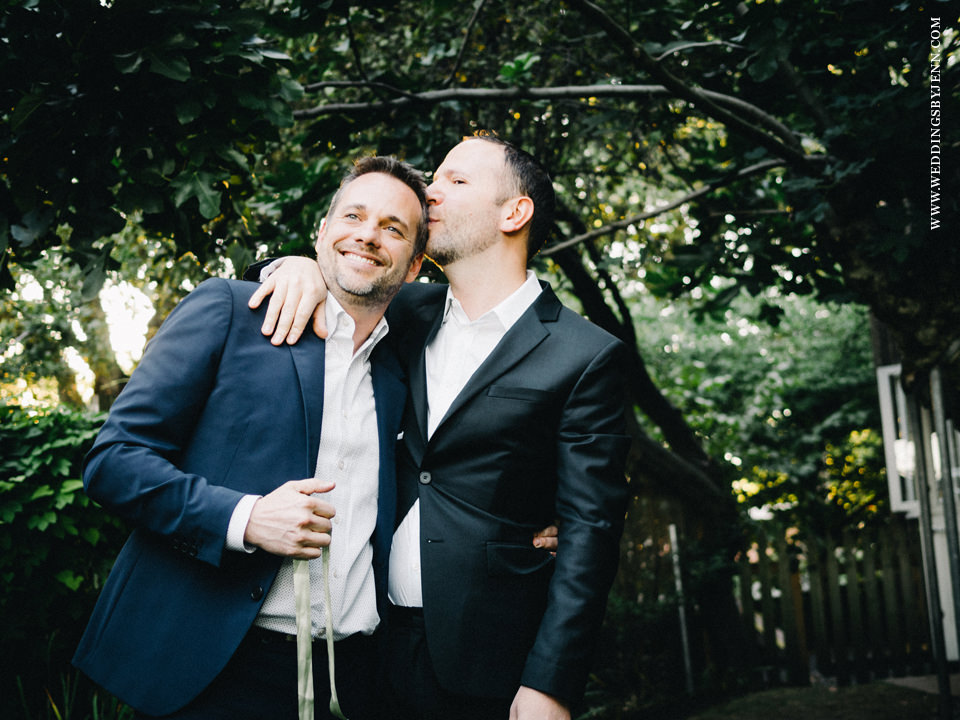 Seattle wedding photographer: Todd and Santiago's Corson Building wedding (10)