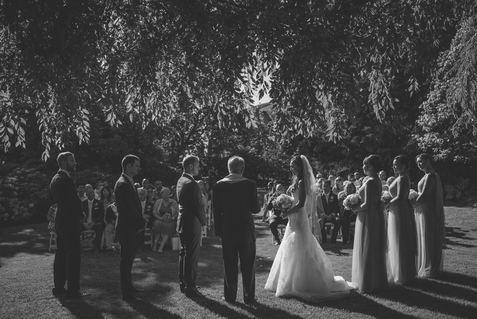 Kierstin and James' wedding at Parsons Garden in Seattle