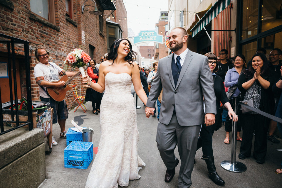 Pike Place Market Wedding: Pamela and Skylar wed at Maximillien's (9)