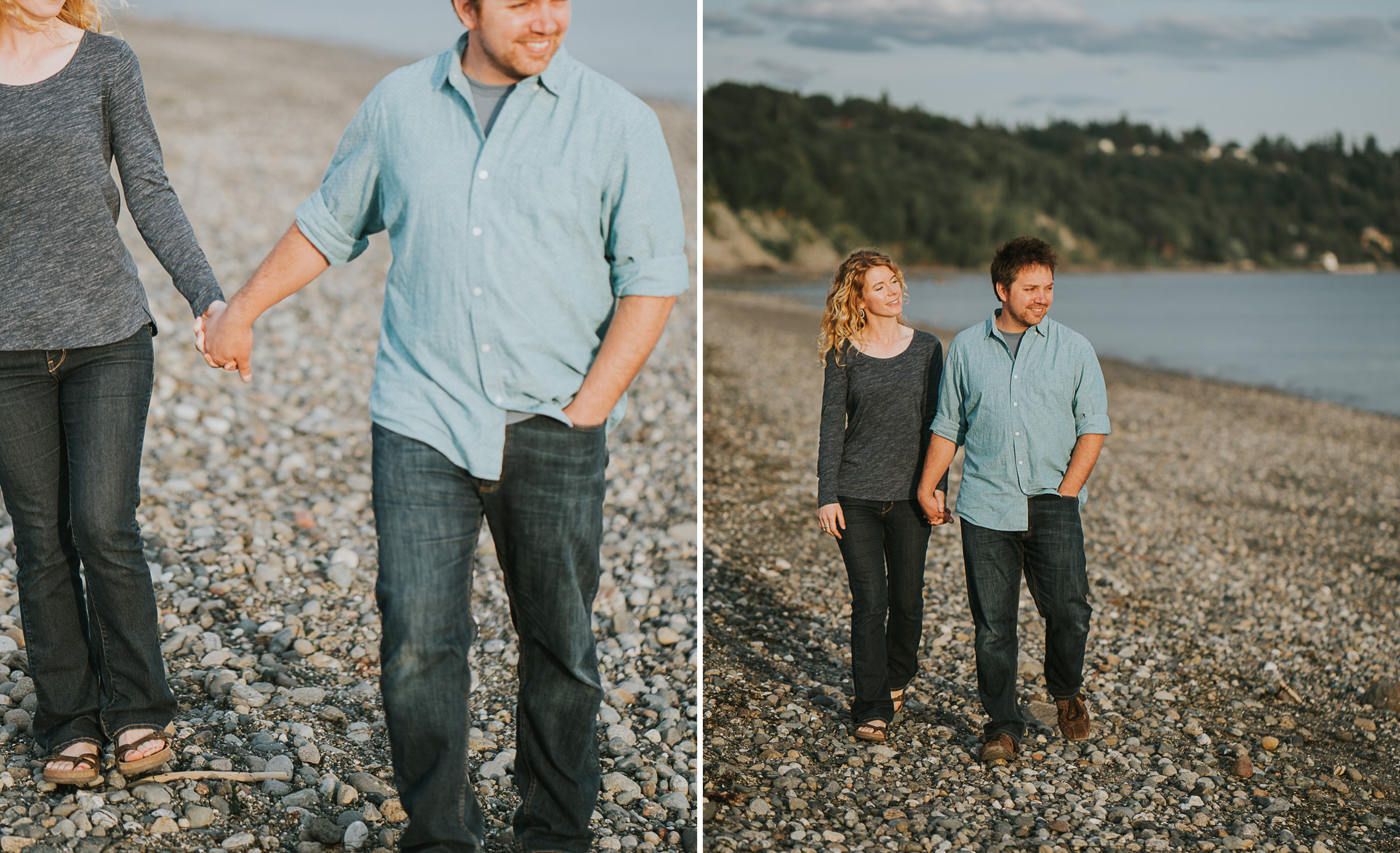 Seattle engagement session: Anna and Kevin engaged at Discovery Park (5)