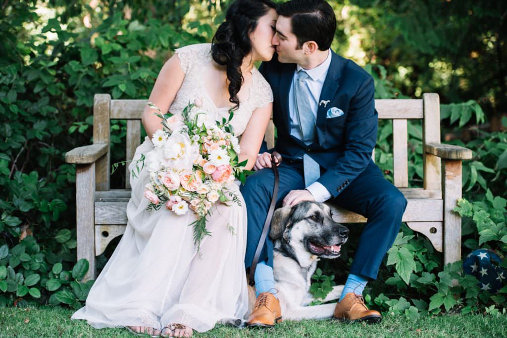 Dunn Gardens Weddings Seattle: Kathryn and Max's Dog Themed Wedding (46)