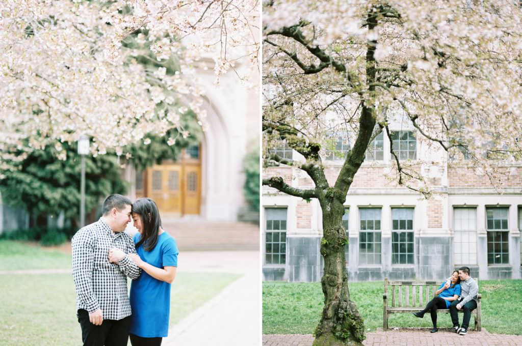University of Washington Engagements Amy and Jeremy
