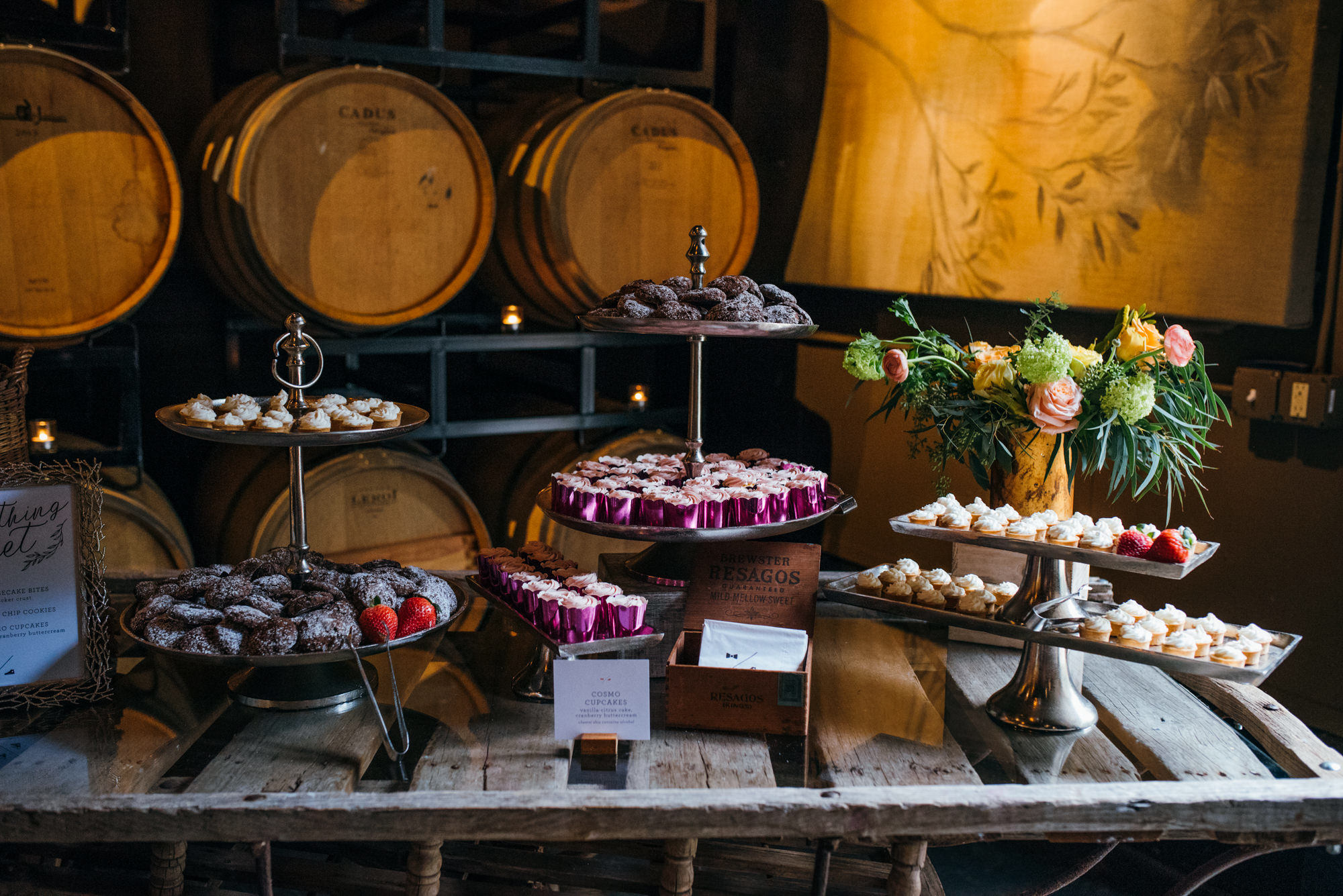 Seattle Wedding Photographers document a French Bohemian themed wedding at JM Cellars for Weddings in Woodinville (47)