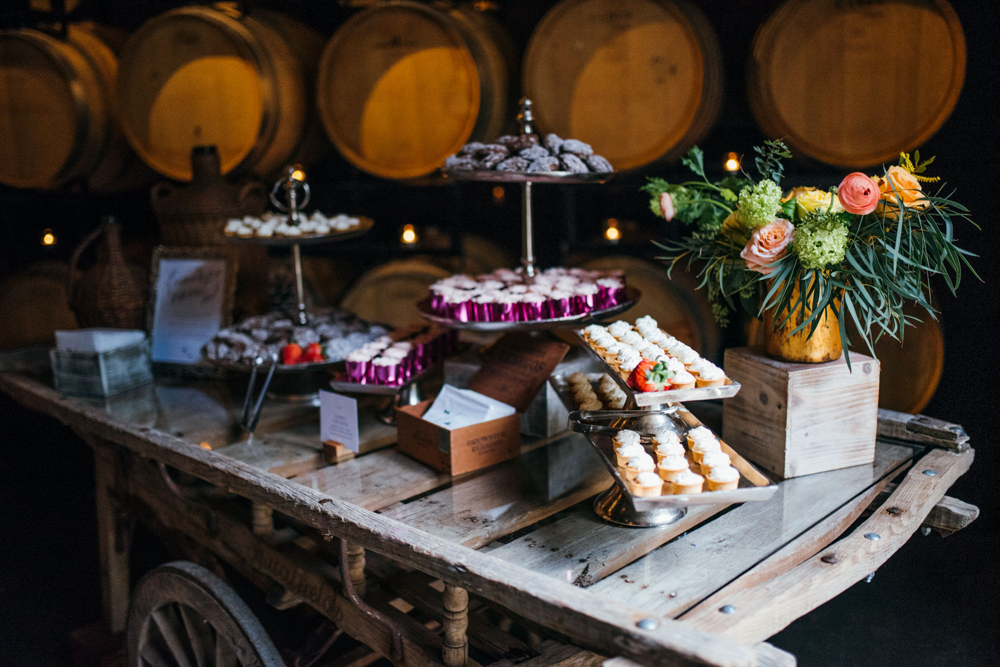 Seattle Wedding Photographers document a French Bohemian themed wedding at JM Cellars for Weddings in Woodinville (44)