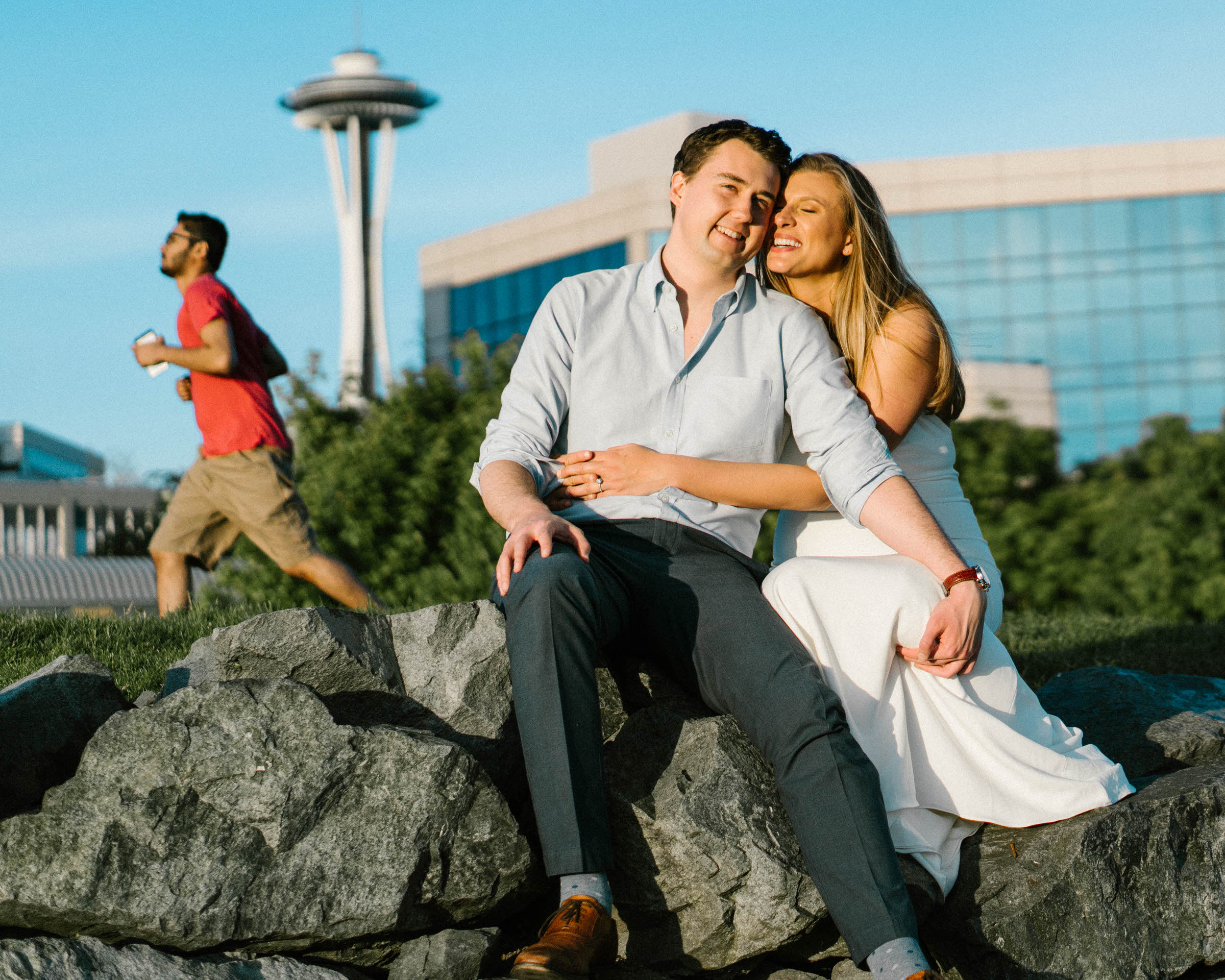Olympic Sculpture Park engagements: Annie and Jeff (9)