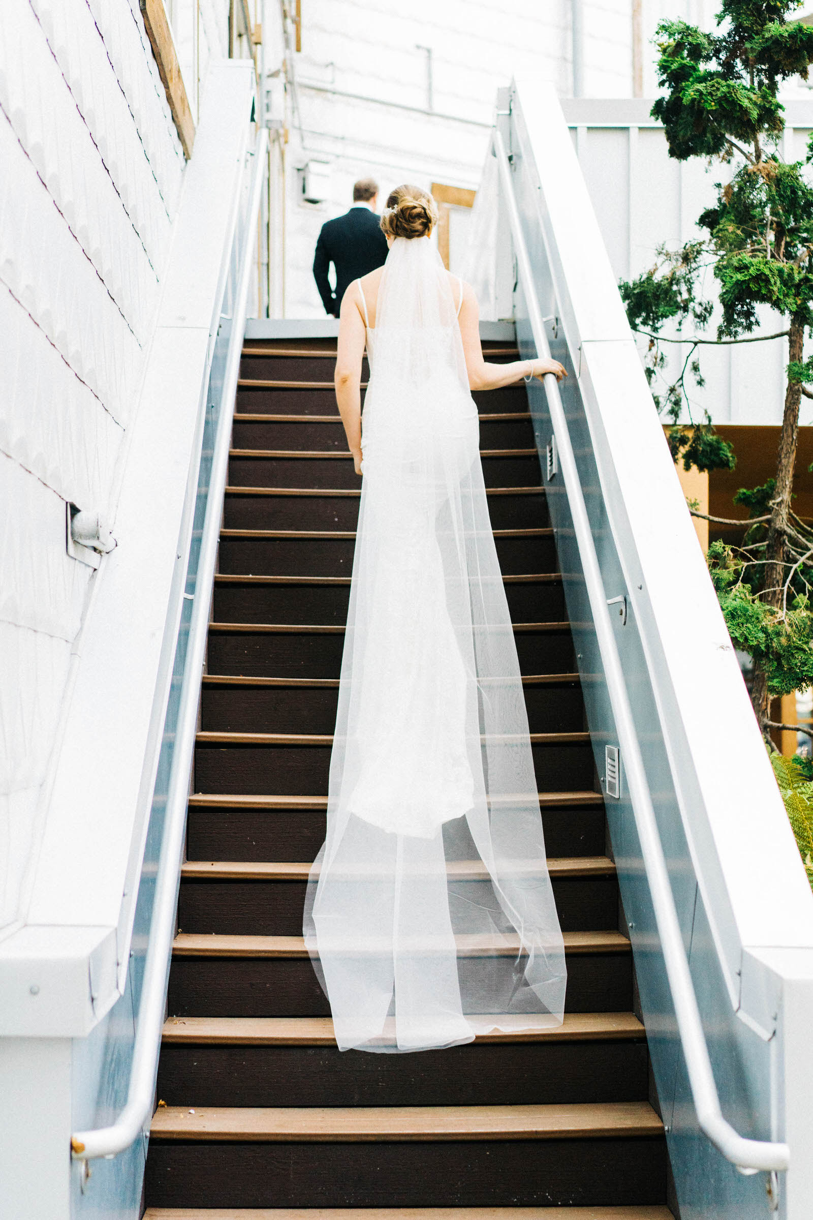 The Edgewater Hotel Seattle weddings: Patrik and Meaghan First Look