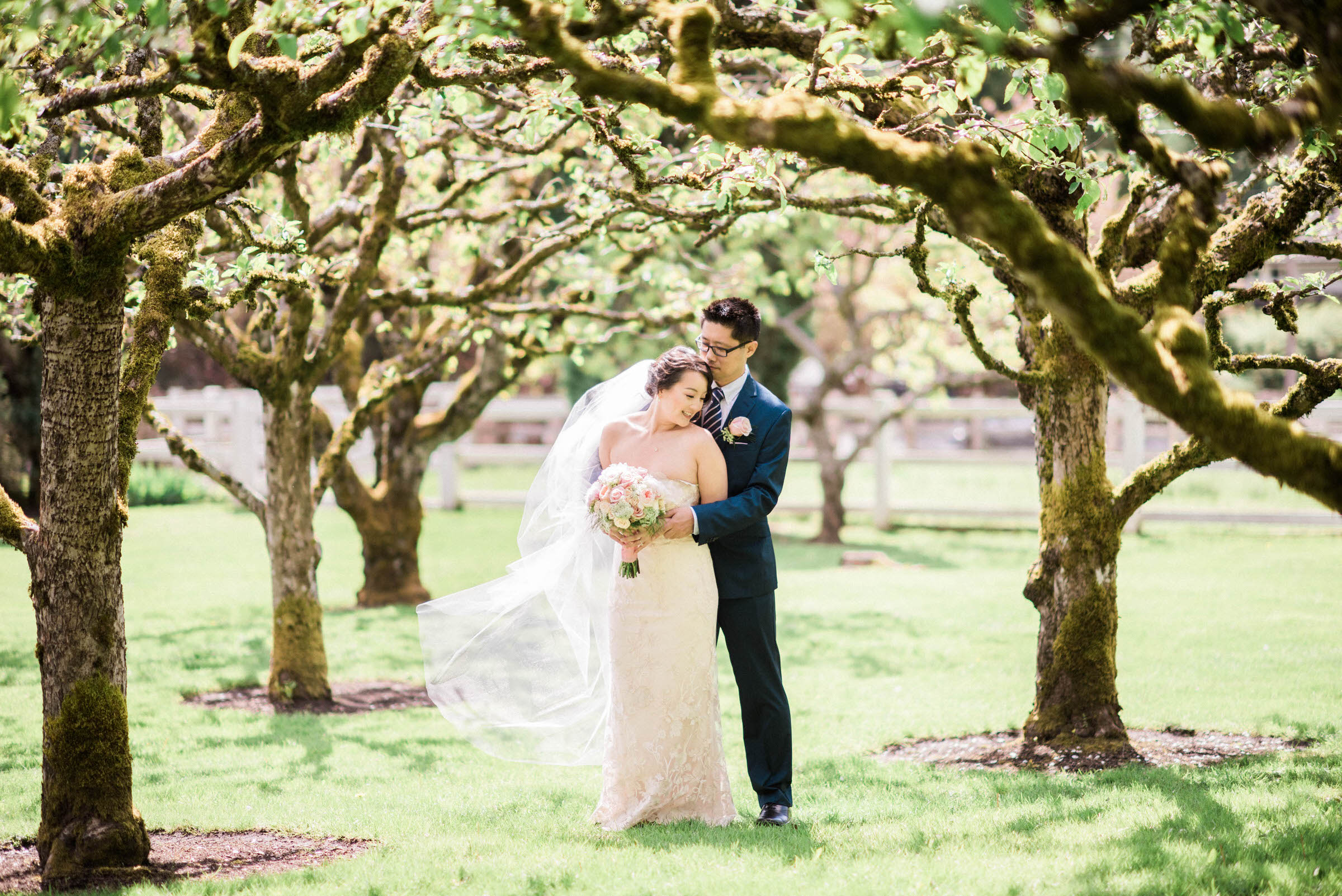 A Spring Wedding at DeLille Cellars: Angela and Sheng (34)