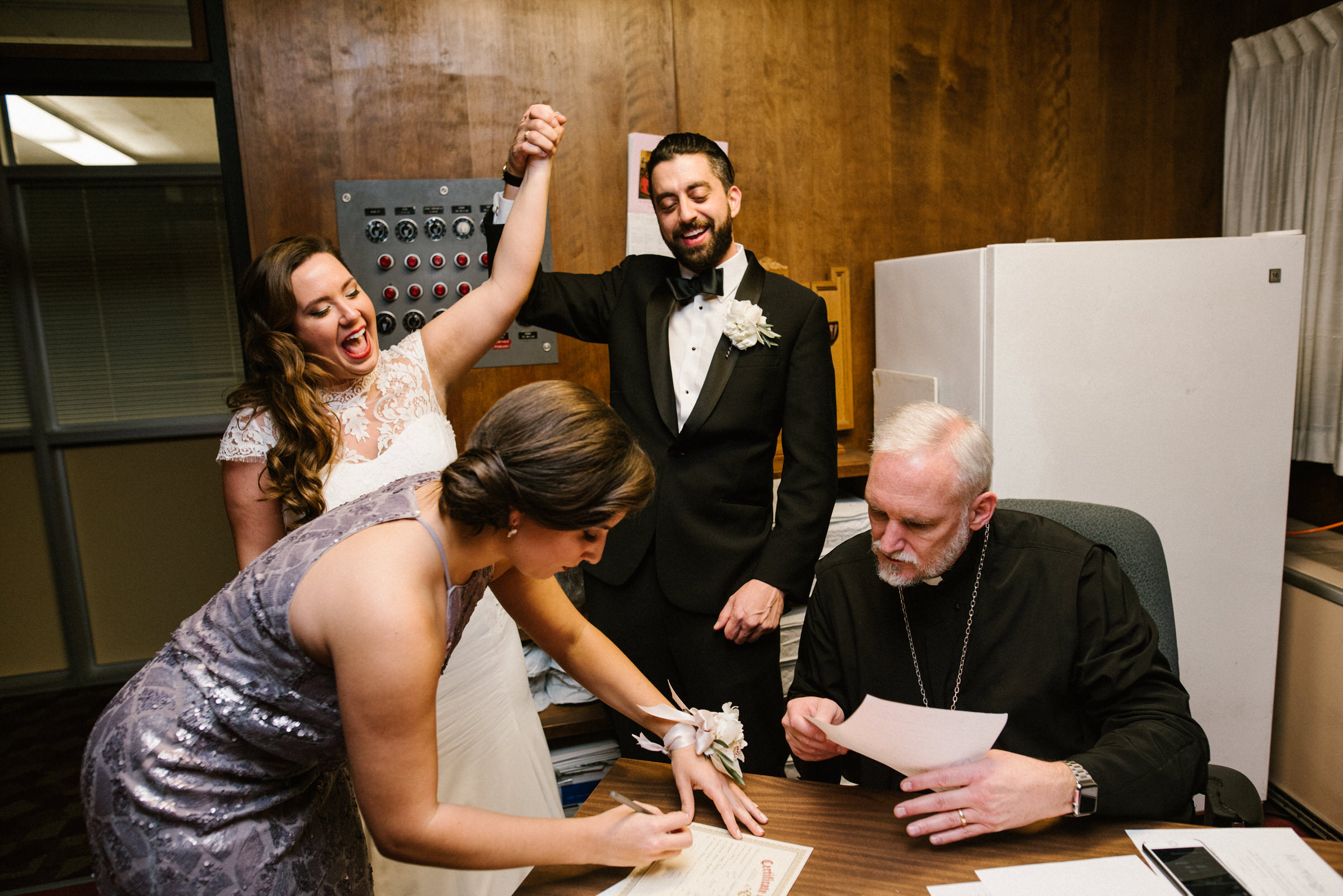 A Greek Orthodox wedding at St Demetrios in Seattle