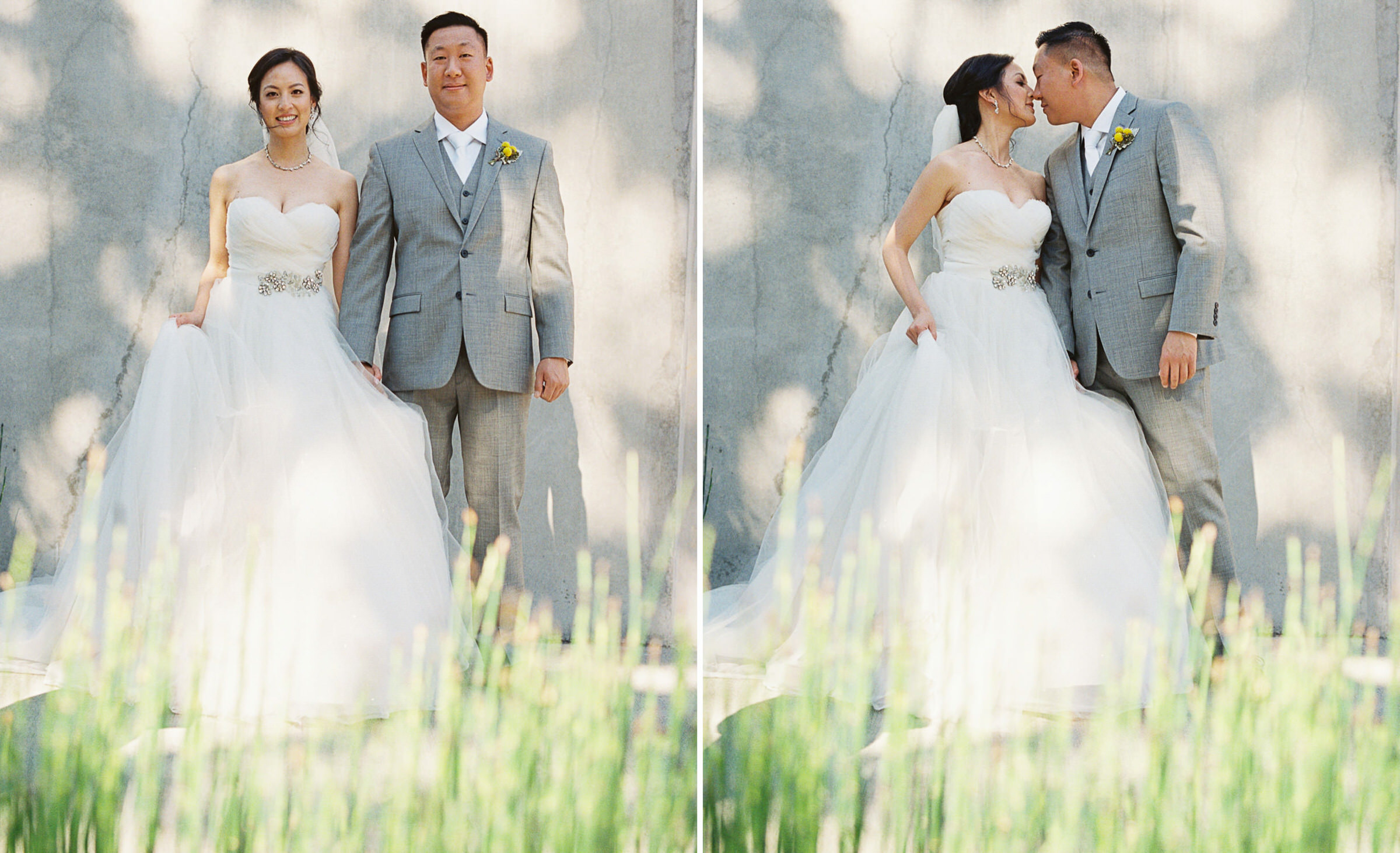 Cindy and Frank's wedding portraits at Novelty-Hill Januik