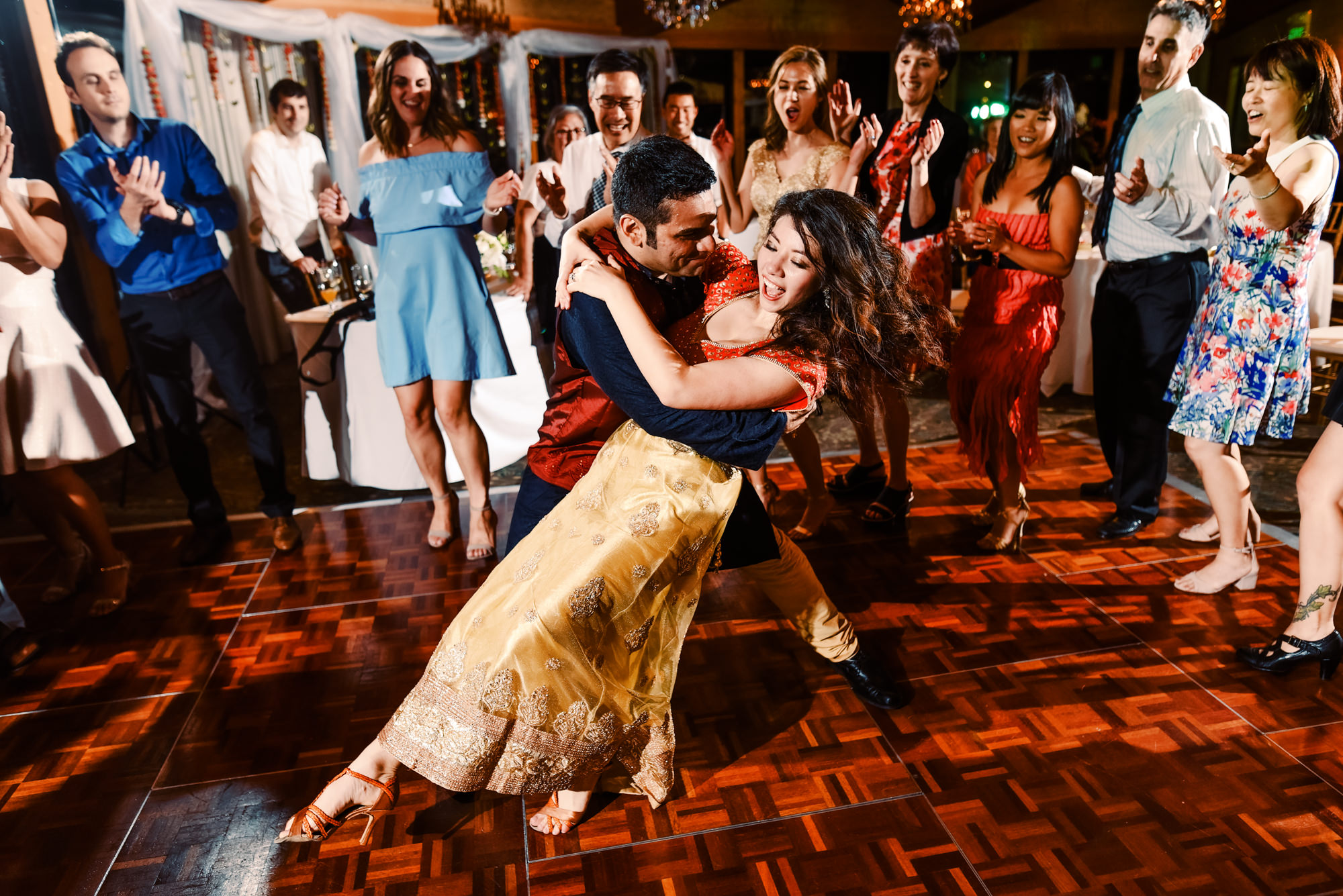 Ash and Kelly's hot salsa finale at their wedding reception