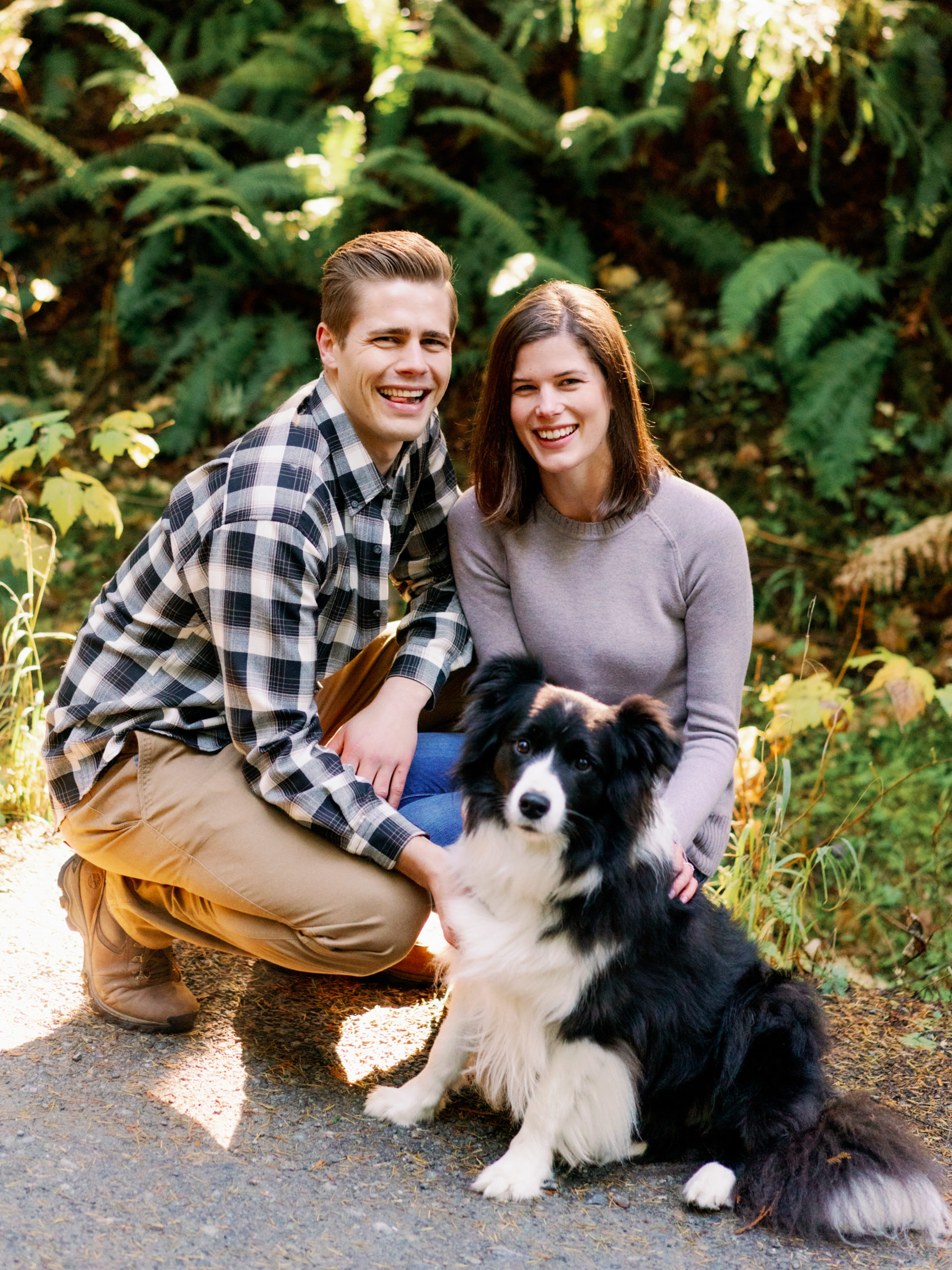 Seattle engagement portraits congrats Veronica and Fletcher