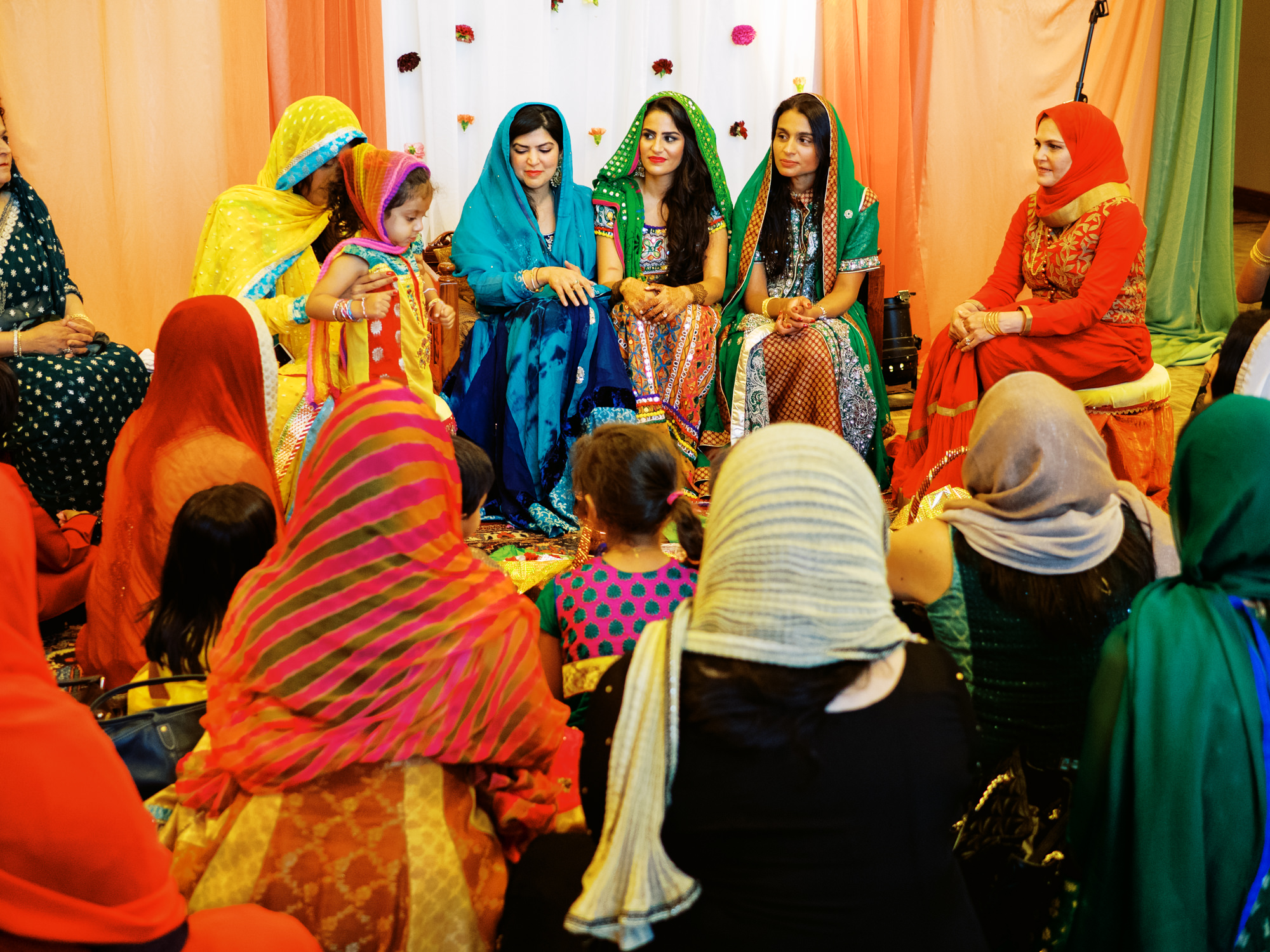 Seattle Daybreak Star Indian Cultural Center wedding mehndi celebration