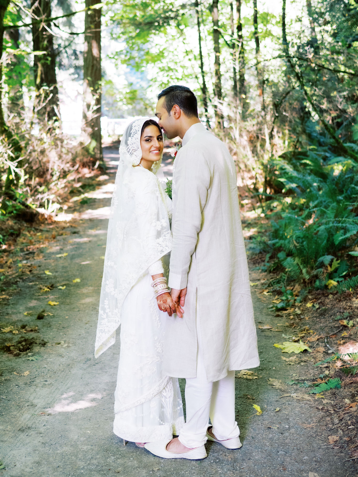 Ateqah and Ali wedding portraits Bridle Trails