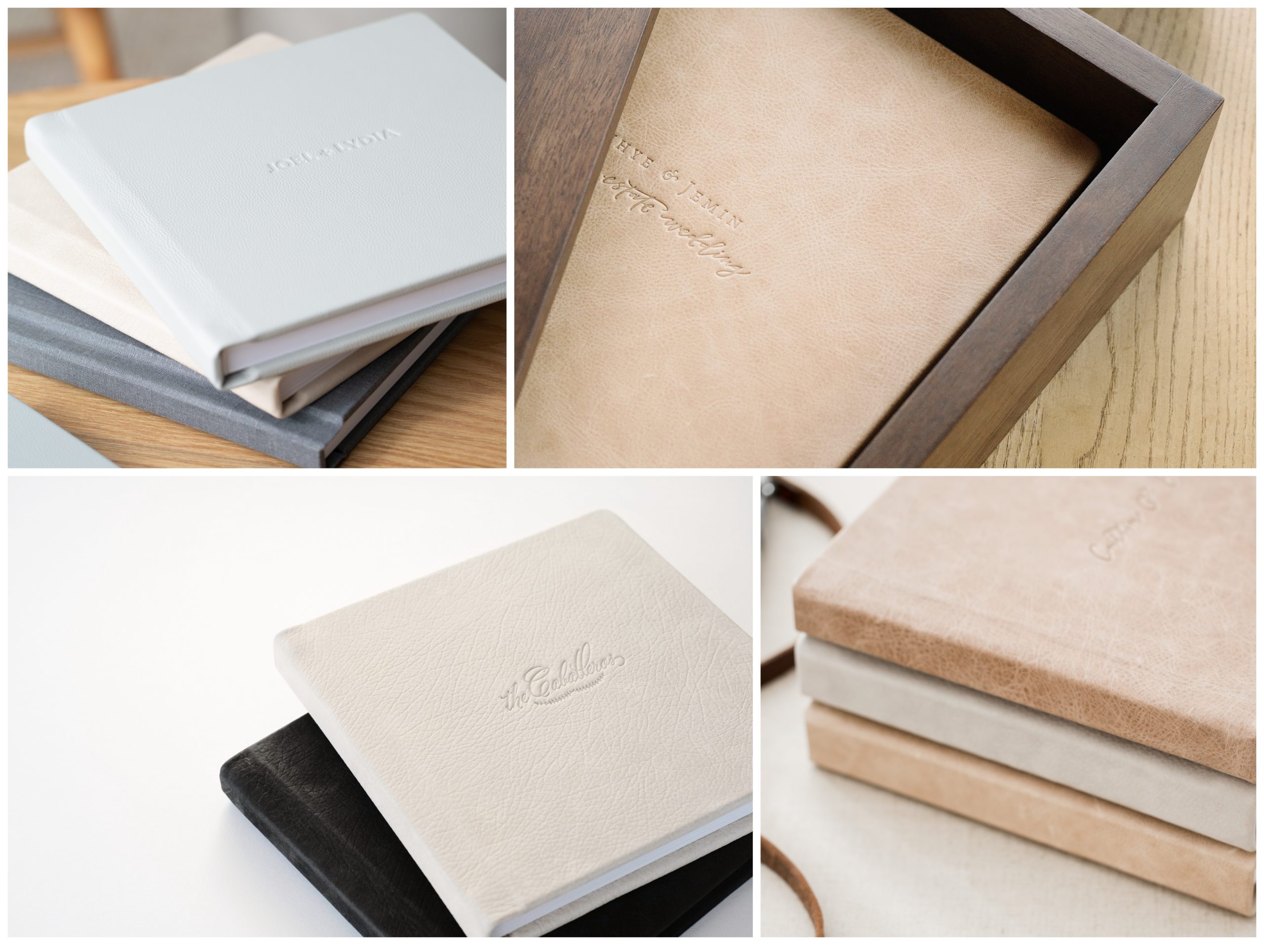 Seattle wedding albums and books