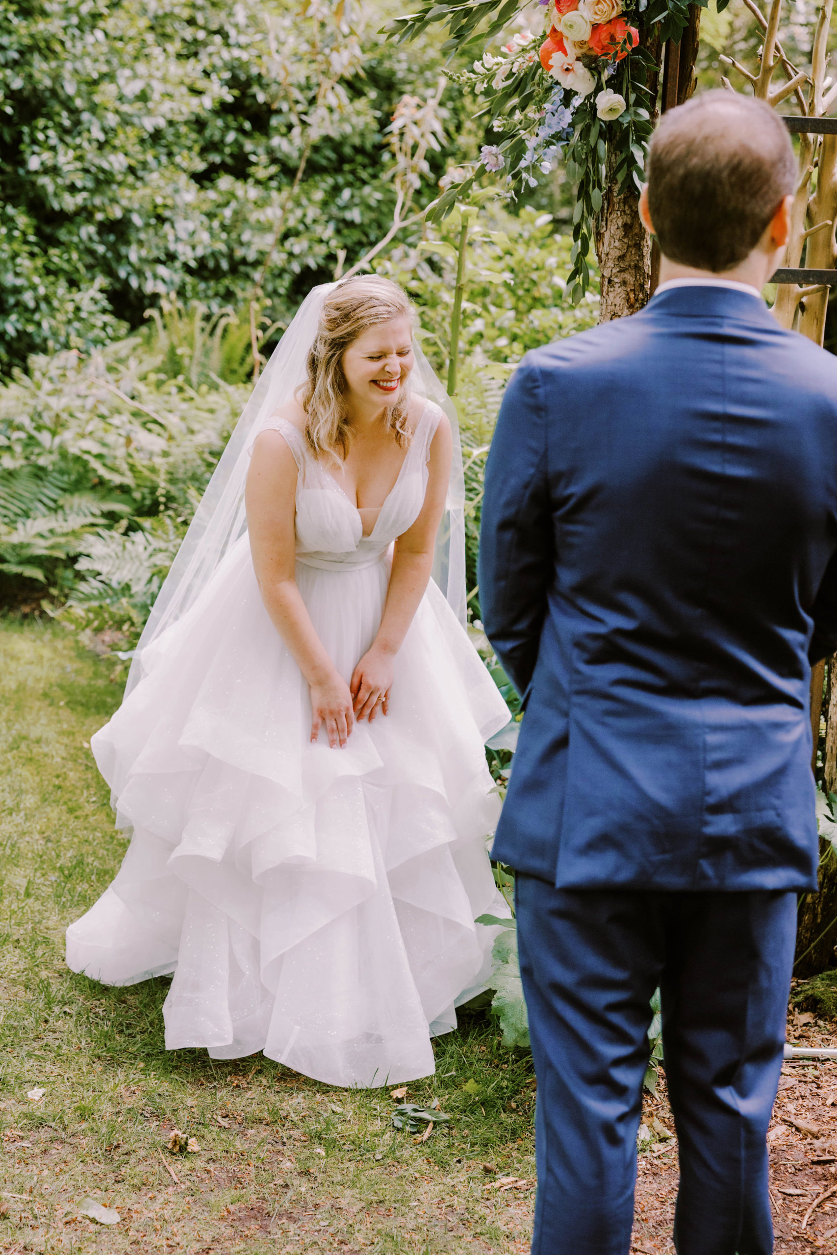 A Dunn Gardens wedding: Sarah Morgan and David