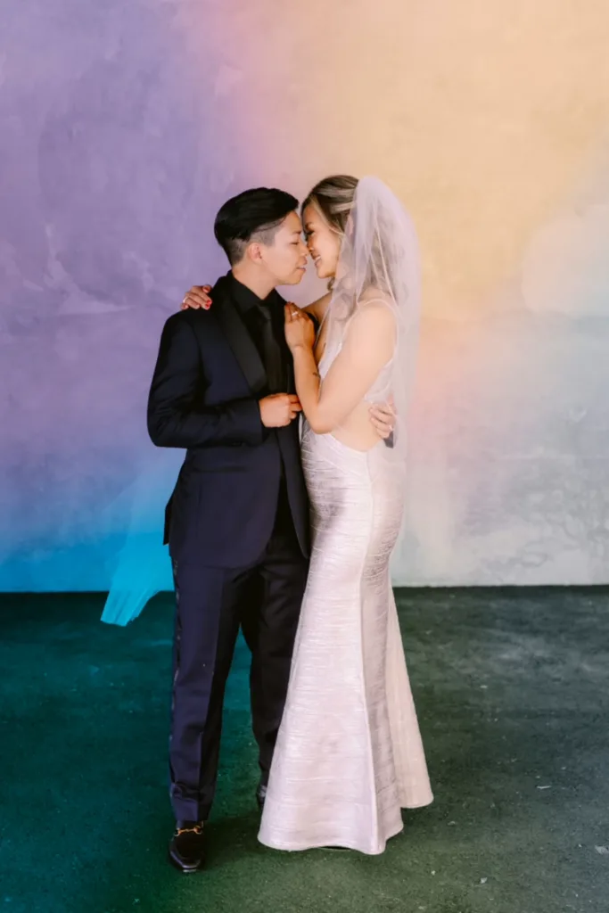 Brides wedding photos by Seattle Wedding photographer JENN TAI Ashli and Tiffany
